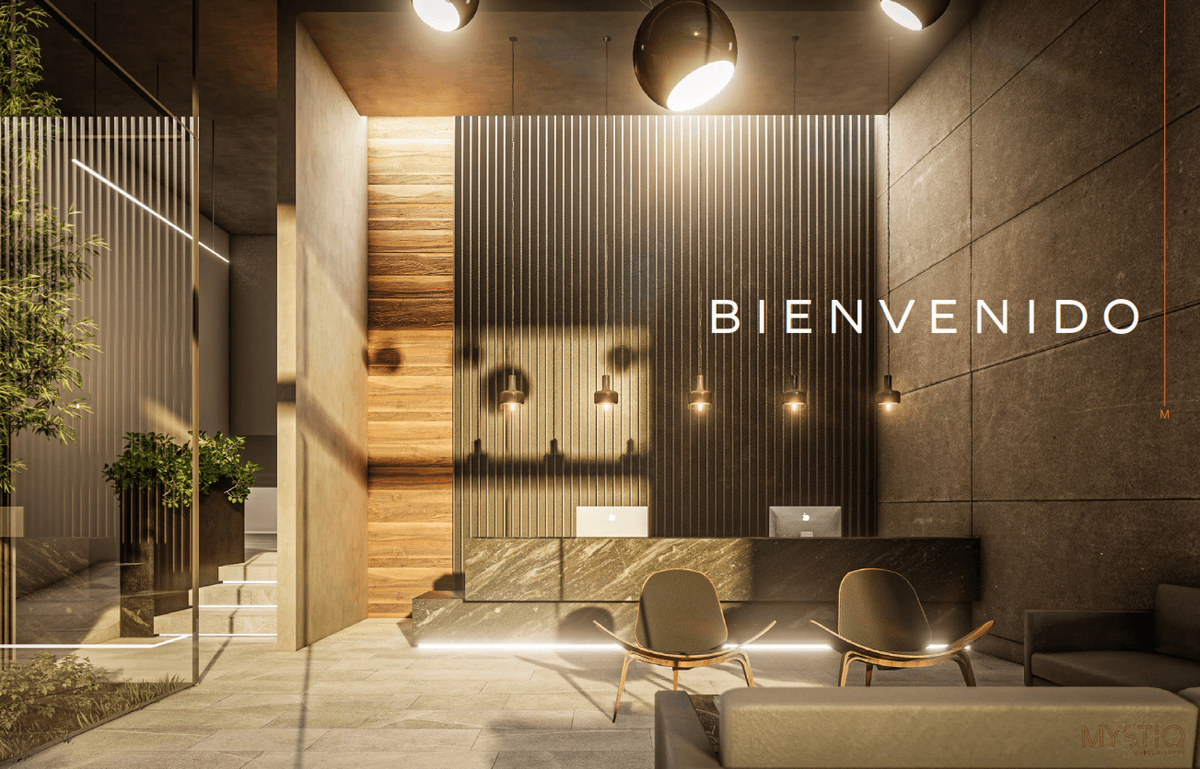Departamento en venta Desarrollo Mystic 2 recs 2 baños, terraza y amenidades 1/15