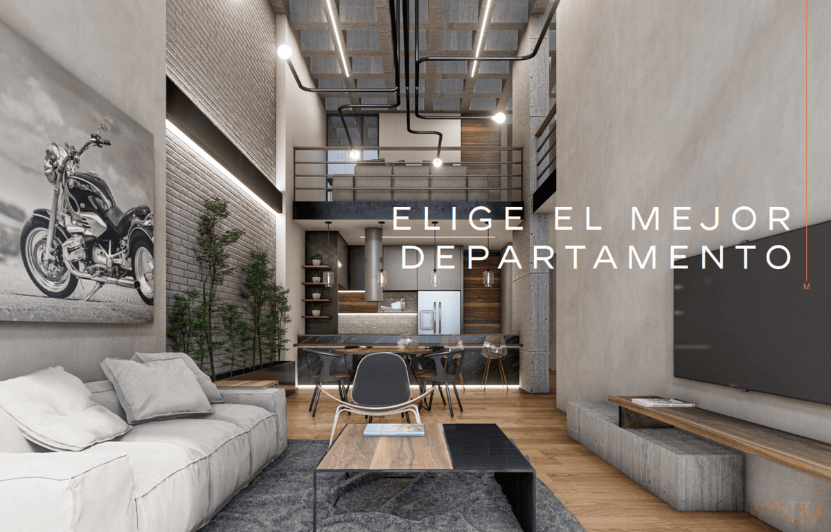 Departamento en venta Desarrollo Mystic 2 recs 2 baños, terraza y amenidades 7