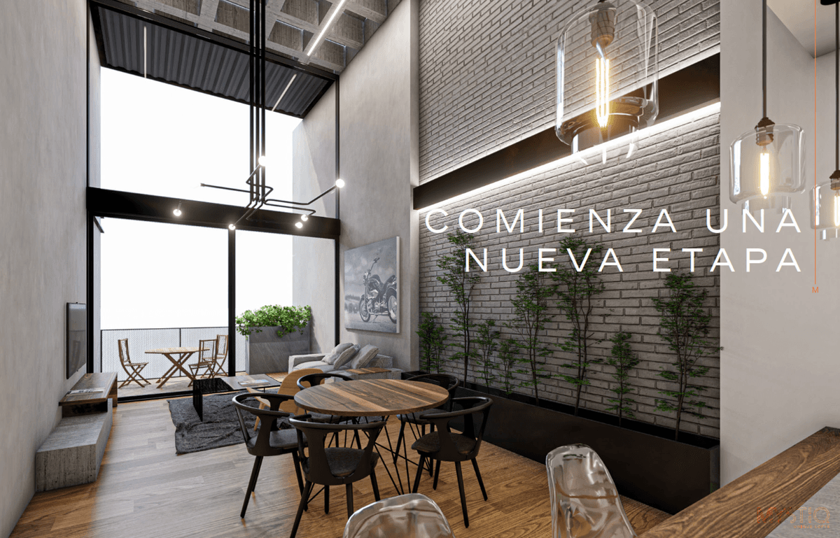 Departamento en venta Desarrollo Mystic 2 recs 2 baños, terraza y amenidades 8