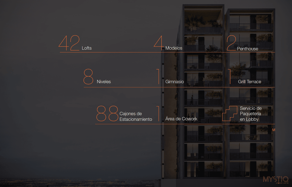 Departamento en venta Desarrollo Mystic 2 recs 2 baños, terraza y amenidades 11