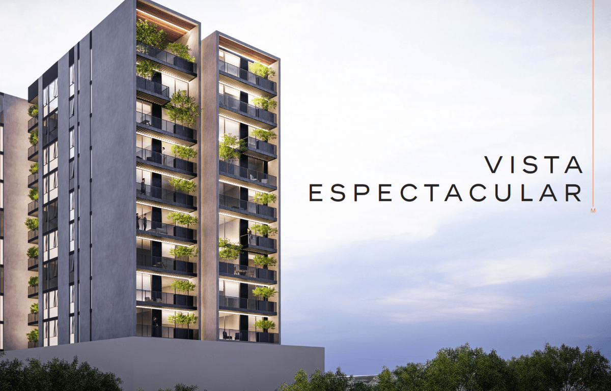 Departamento en venta Desarrollo Mystic 2 recs 2 baños, terraza y amenidades 4