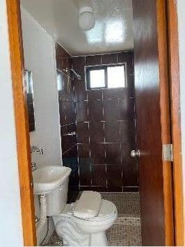 Casa con local comercial, cortina de acero, una recamara y 1.5 baños 13