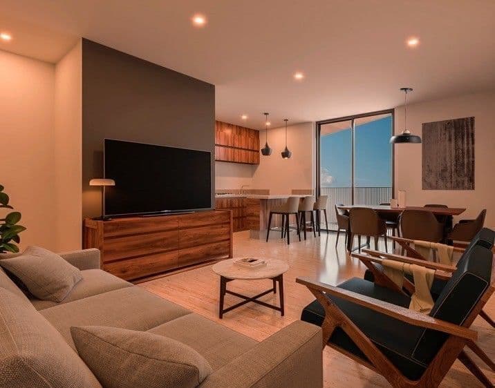Departamento en Fuerte Ventura 106 m2, 2 recs 2 baños, terraza 4