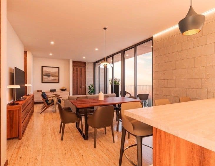 Departamento en venta Fuerte Ventura 2 recs 2 baños terraza, elevador 5