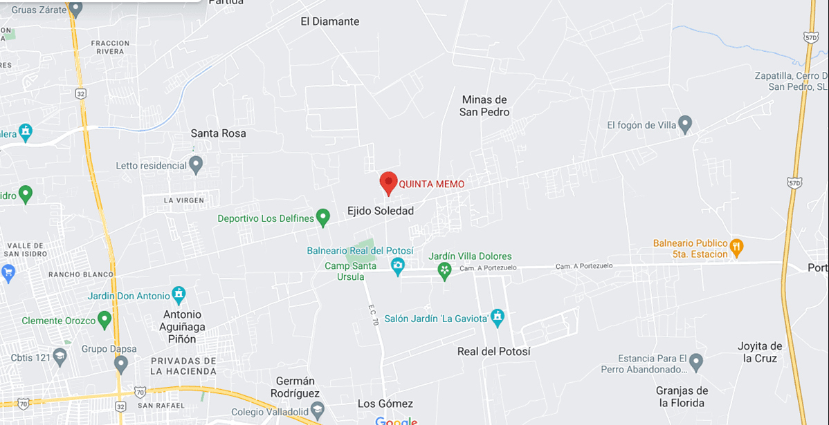 Terreno de recreación por Santa Úrsula camino viejo a San Pedro 800 m2 1/7