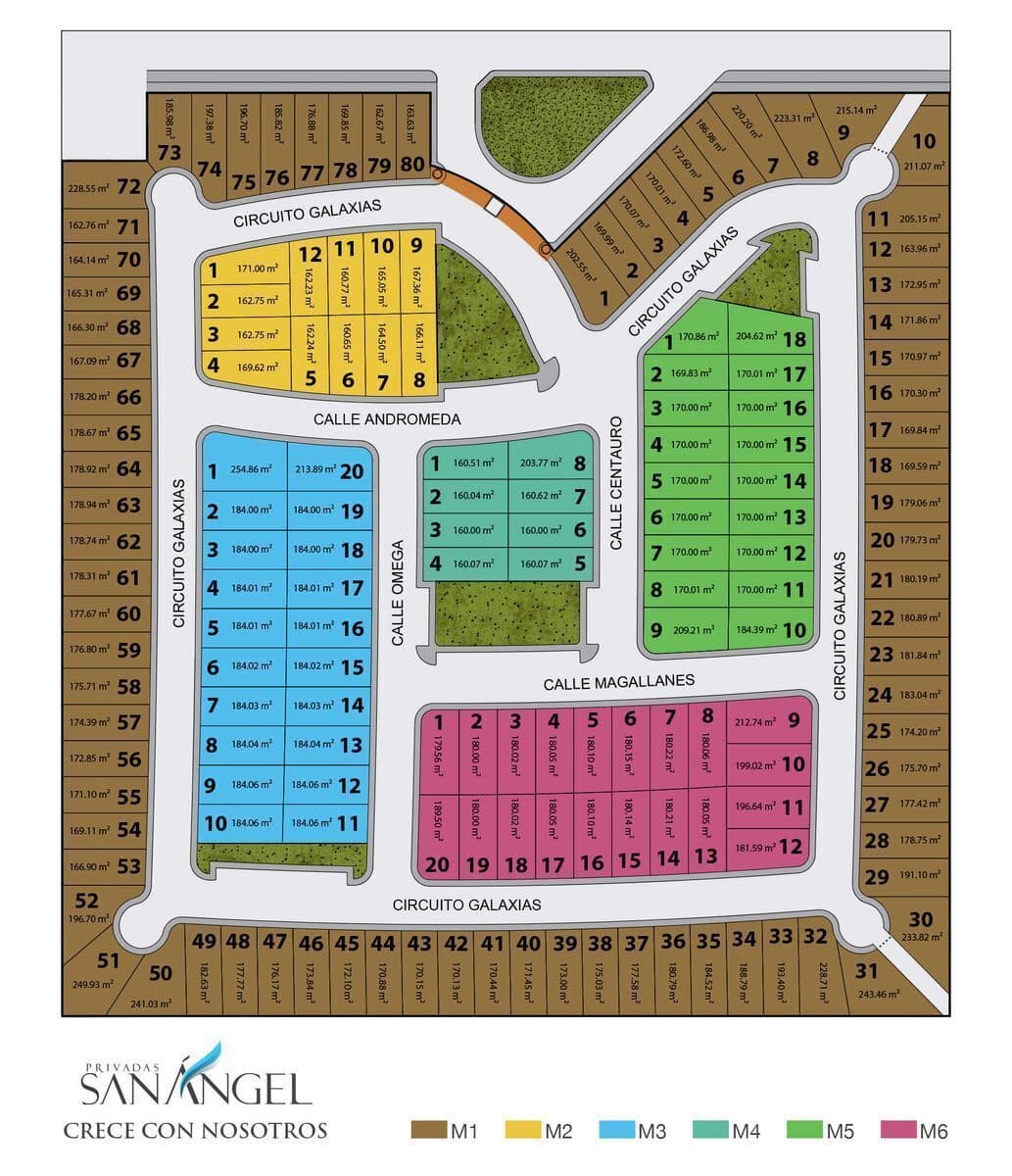 Terreno en venta en privada San Angel 5 170m2 2