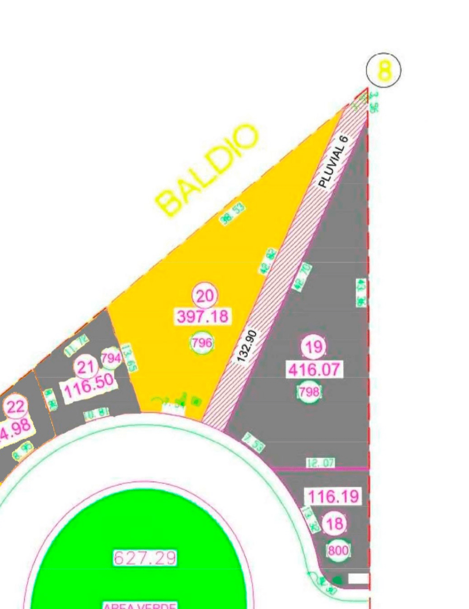 Terreno en Venta Cima Azul. 2