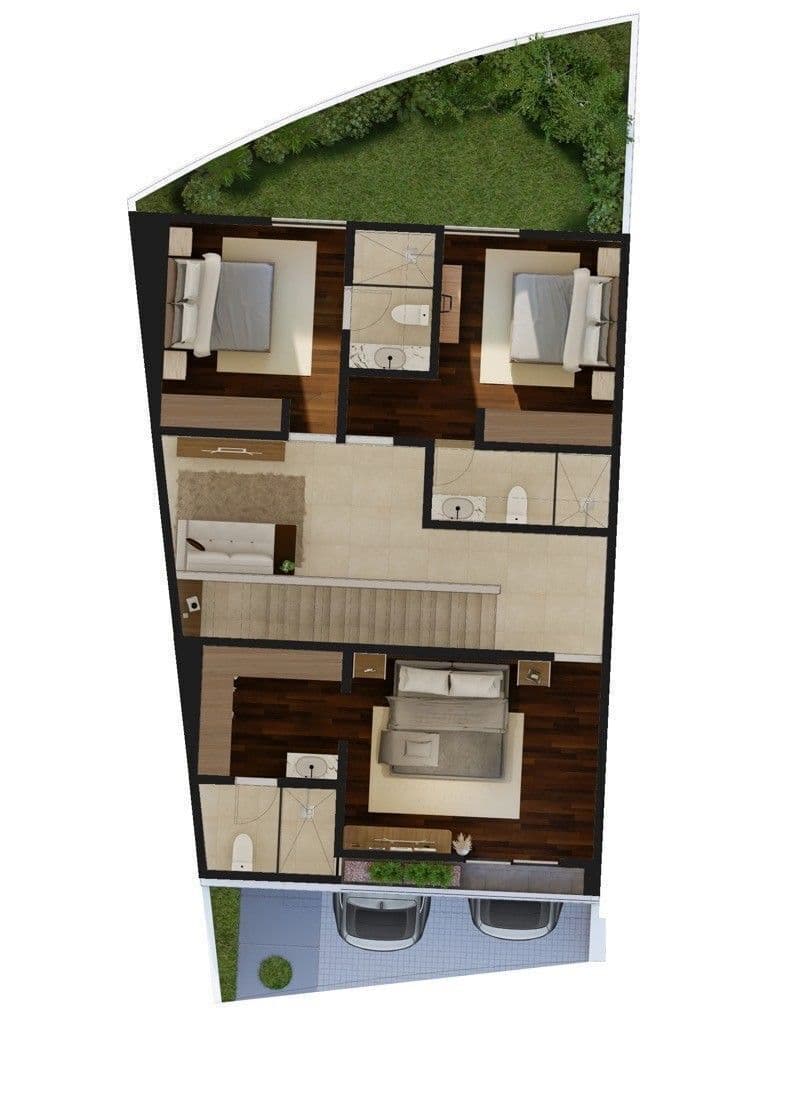 Casa en venta en Cima Azul 3 recs 3.5 baños, terraza, jardin 3