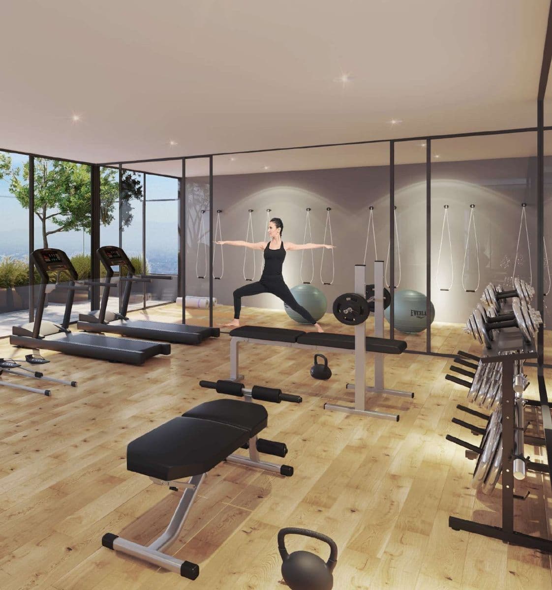 Departamentos en venta en The Park excelentes amenidades alberca gym yoga vista 10