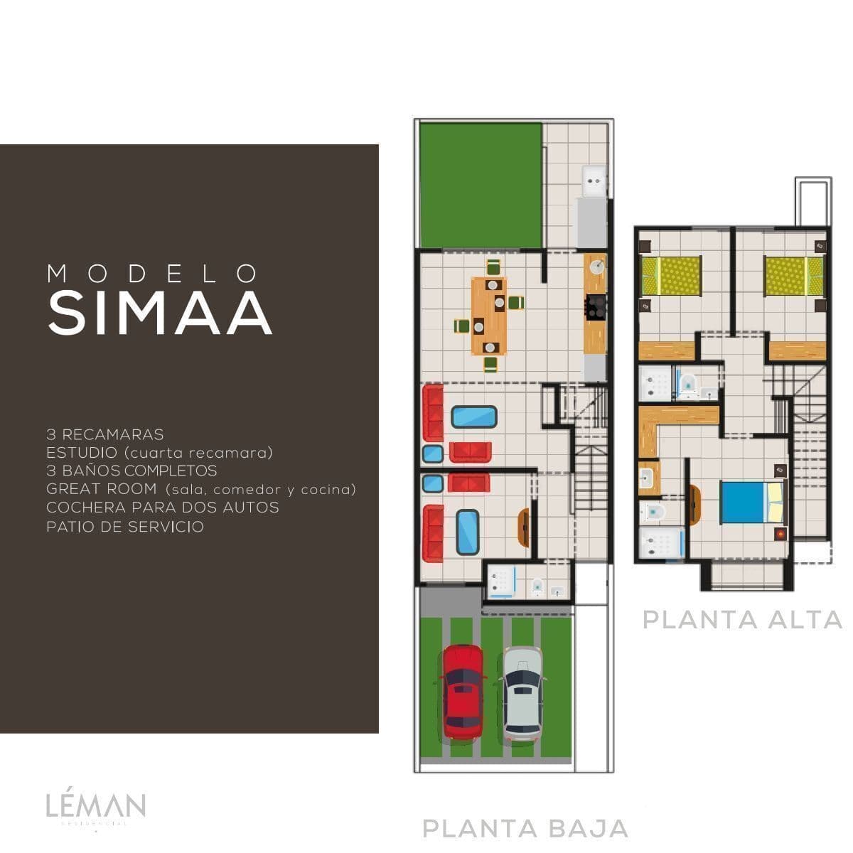 Casa en venta en privada LÉMAN en Cielo Abierto Los Lagos, acabados de lujo. 2