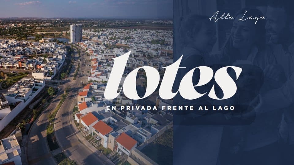 Terrenos en venta en Alto Lago, frente al lago desde 167m2,  $12,000 m2 1/13