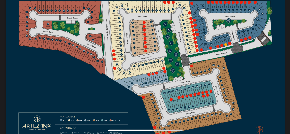 Residencial Artezana, terrenos en venta 10