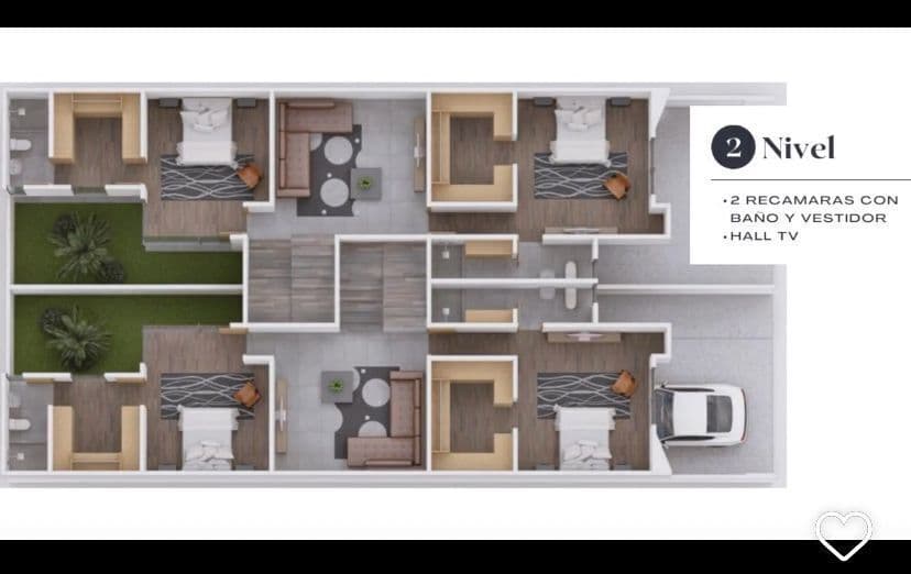 Casa en venta Lomas 3a secc. 3 recs con baño y vestidor, hall de TV roof garden 3