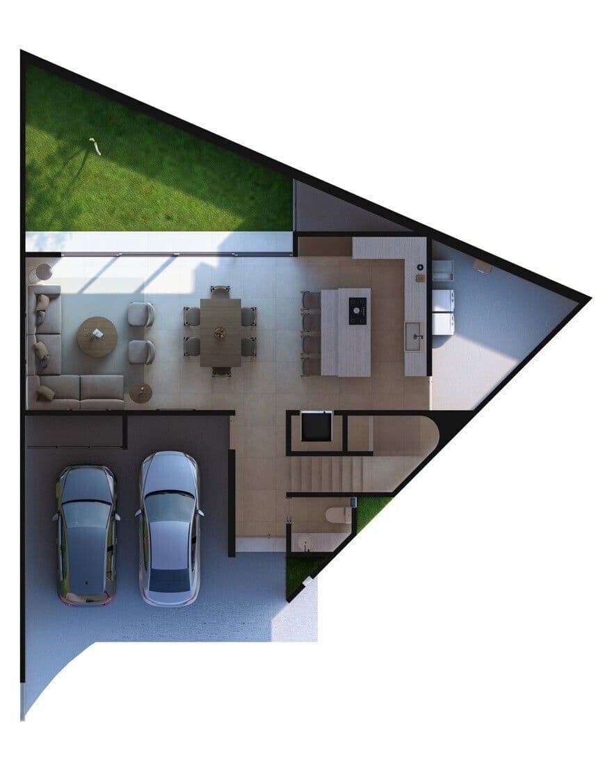 Casa en venta en San Ángel 5, 3 recamaras 3.5 baños, jardin, Hall de TV 7