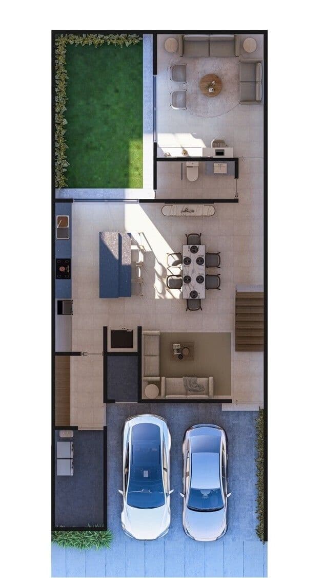 Casa en venta en San Angel 5, 4 recamaras, 4 baños, jardin 7