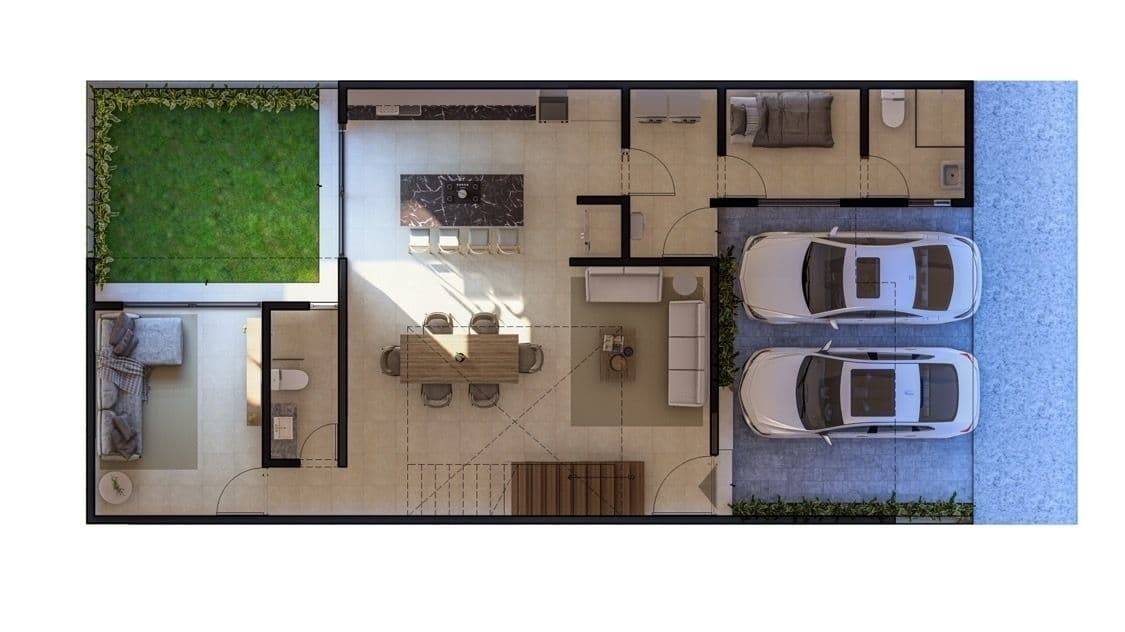 Casa en residencial alto lago 7