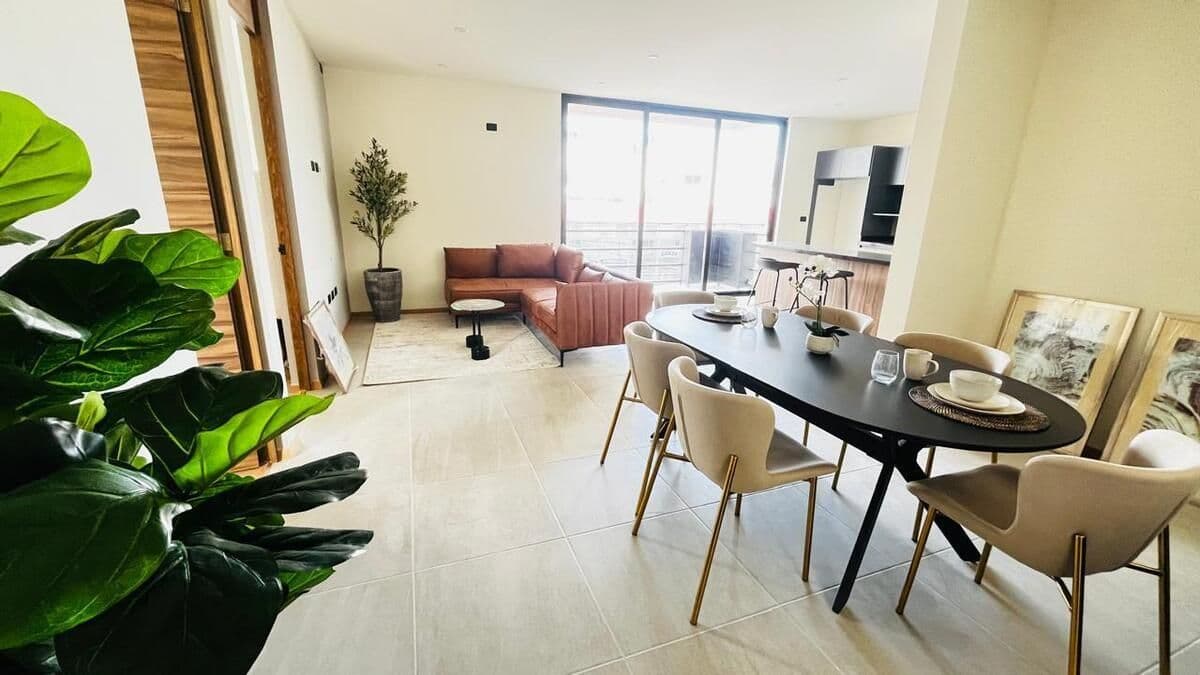Departamentos en venta Av. Cuahutemoc área de Tequis, 2 recs, 2.5 baños, terraza 11