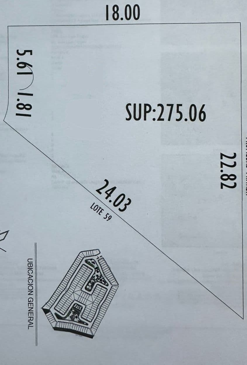 Terreno en venta en Cennet Grand Residencial 275m2 4
