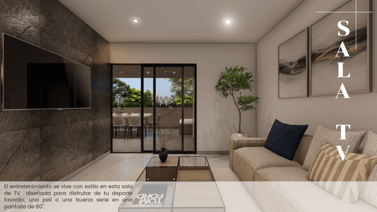 Departamento en venta 1 rec, 1 baño, terraza privada TORRE RESERVA 10