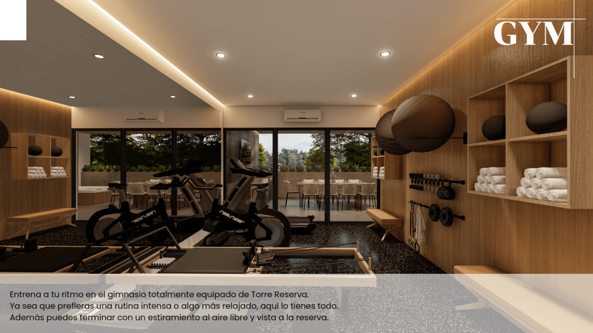 Departamento en venta 2rec, 2baños, terraza privada TORRE RESERVA 9