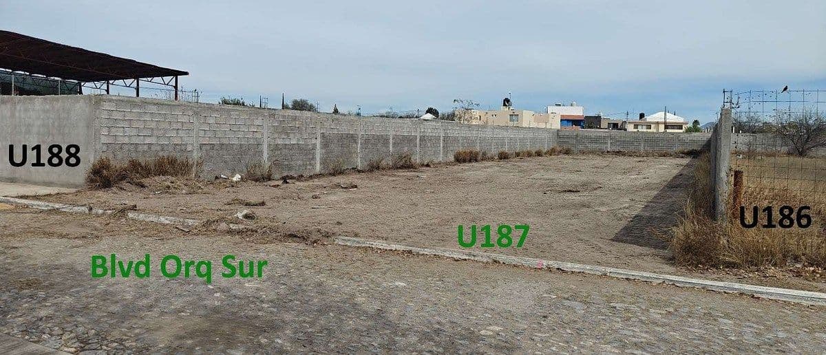 Terreno en venta en Fraccionamiento Orquidea Las Mercedes 708.4m2 2
