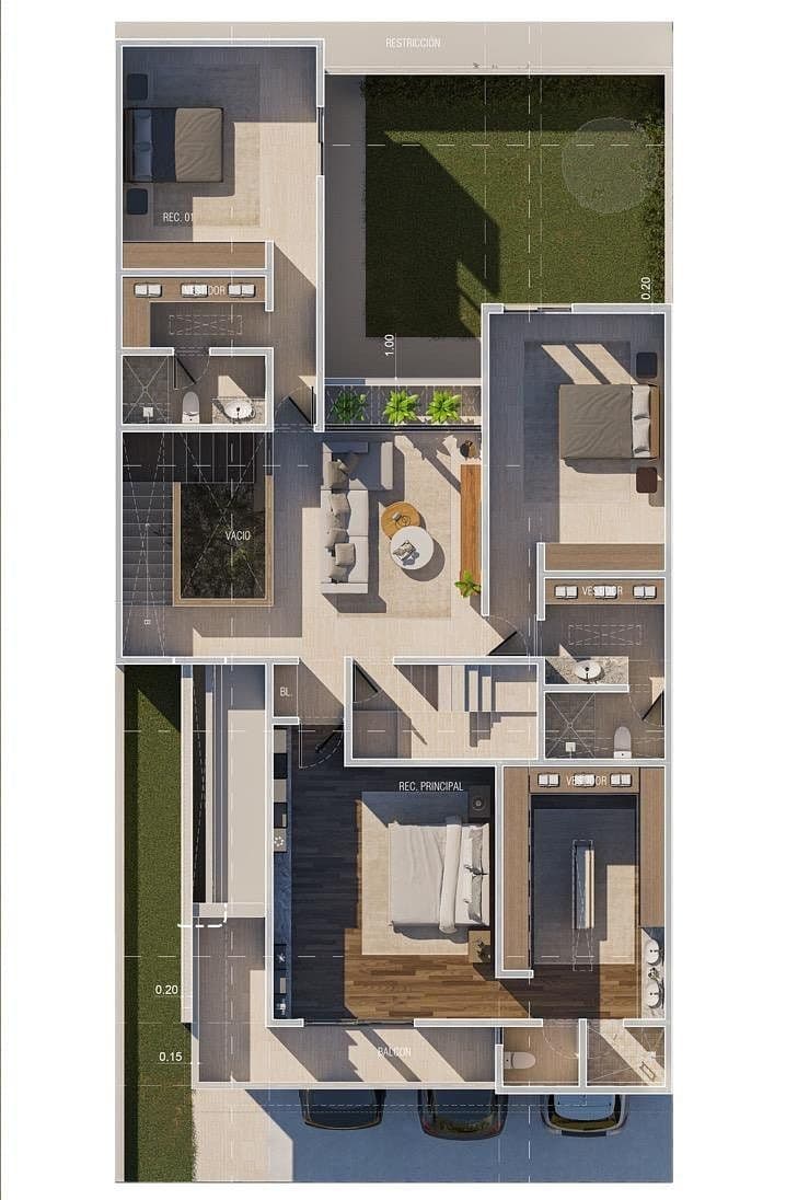 Casa en venta en Pedregal 1 Recamara en PB, jardin, 4 recs 4.5 baños, roof 8