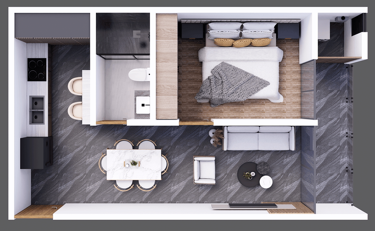 Torre Amond – Depto Tipo LUMOS Premium 2