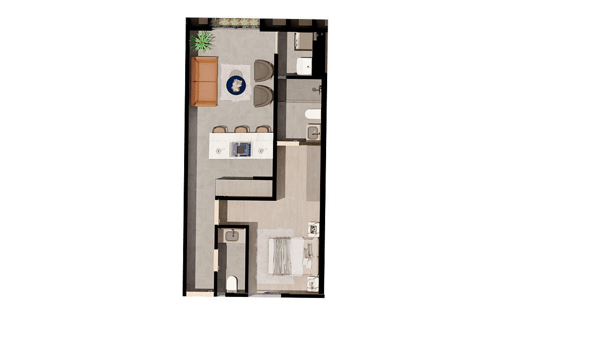Torre 3 – Departamento Tipo PROTEGO 9