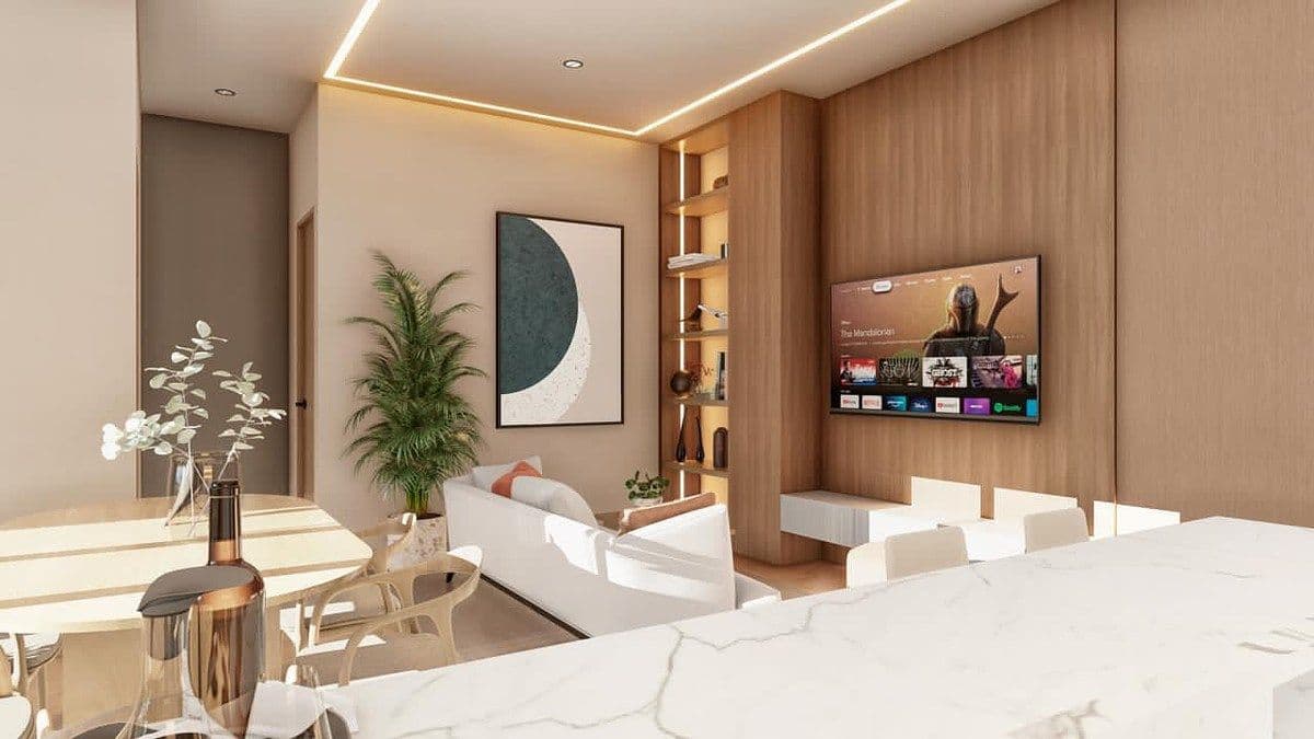Departamento con terraza y jardín – Modelo NUVIA 9