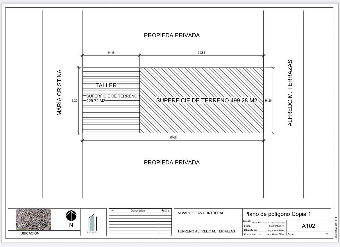 Terreno En venta  Barrio de Tequisquiapan