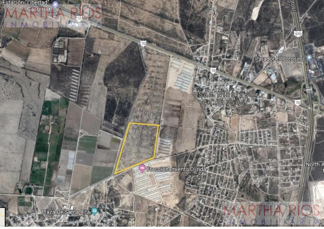 Terreno en Venta en Laguna de Santa Rita, San Luis Potosí